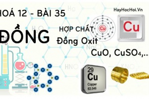 Tính chất hoá học của Đồng (Cu), Đồng oxit và hợp chất của Đồng -  hoá 12 bài 35